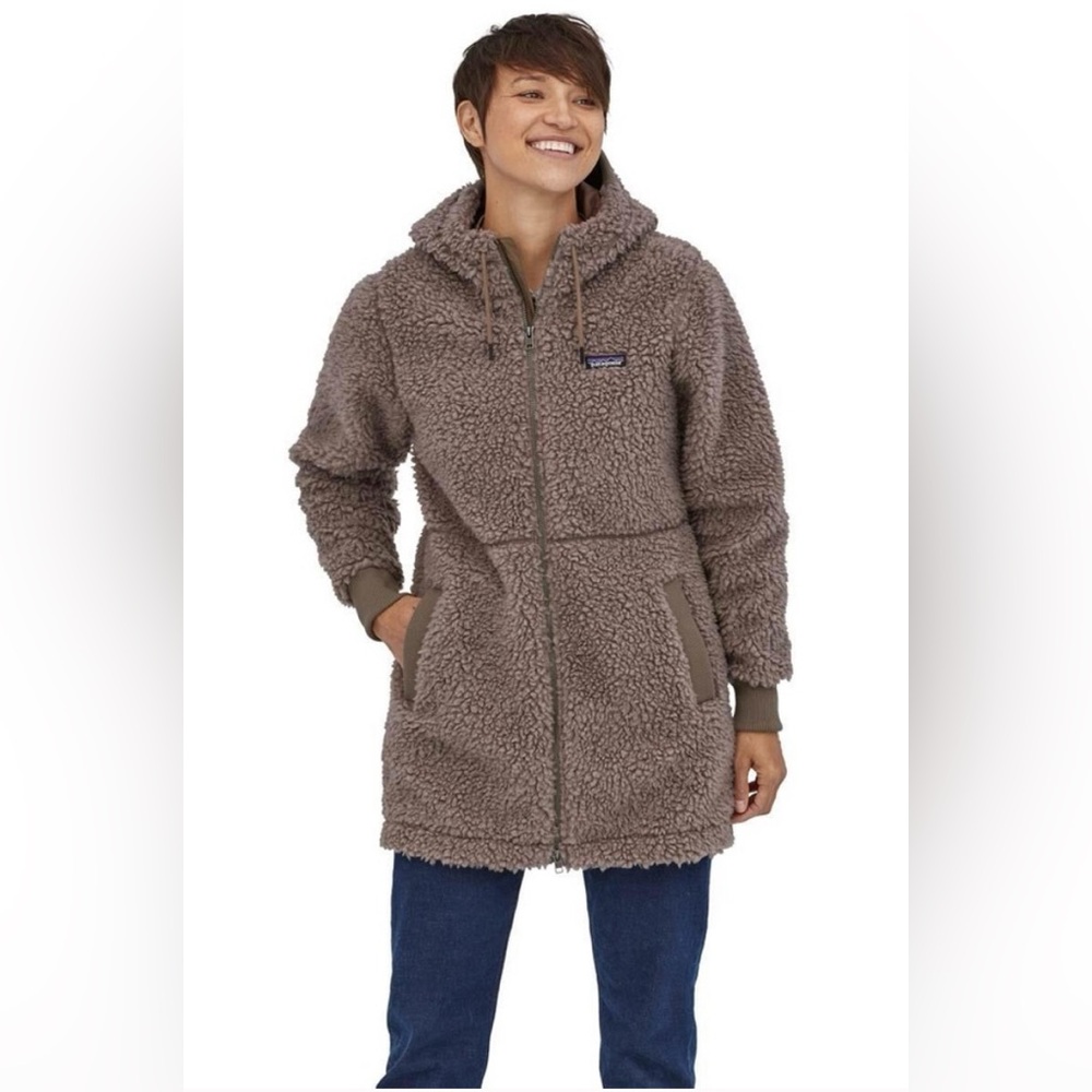 Patagonia Dusty Mesa Women's Brown High Pile Fleece Jacket